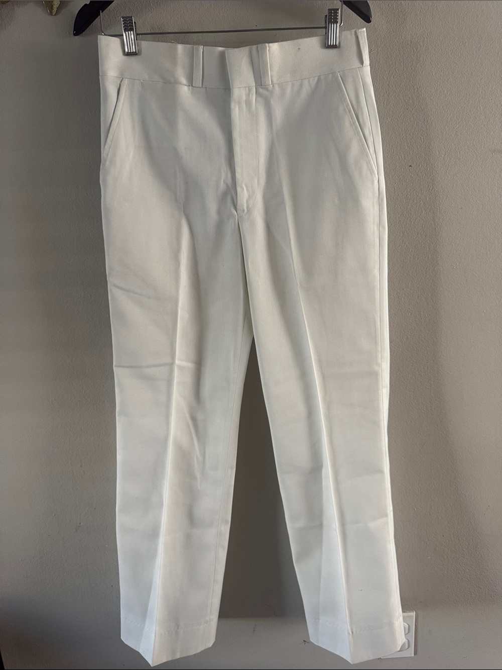 Men's White Dress Pants